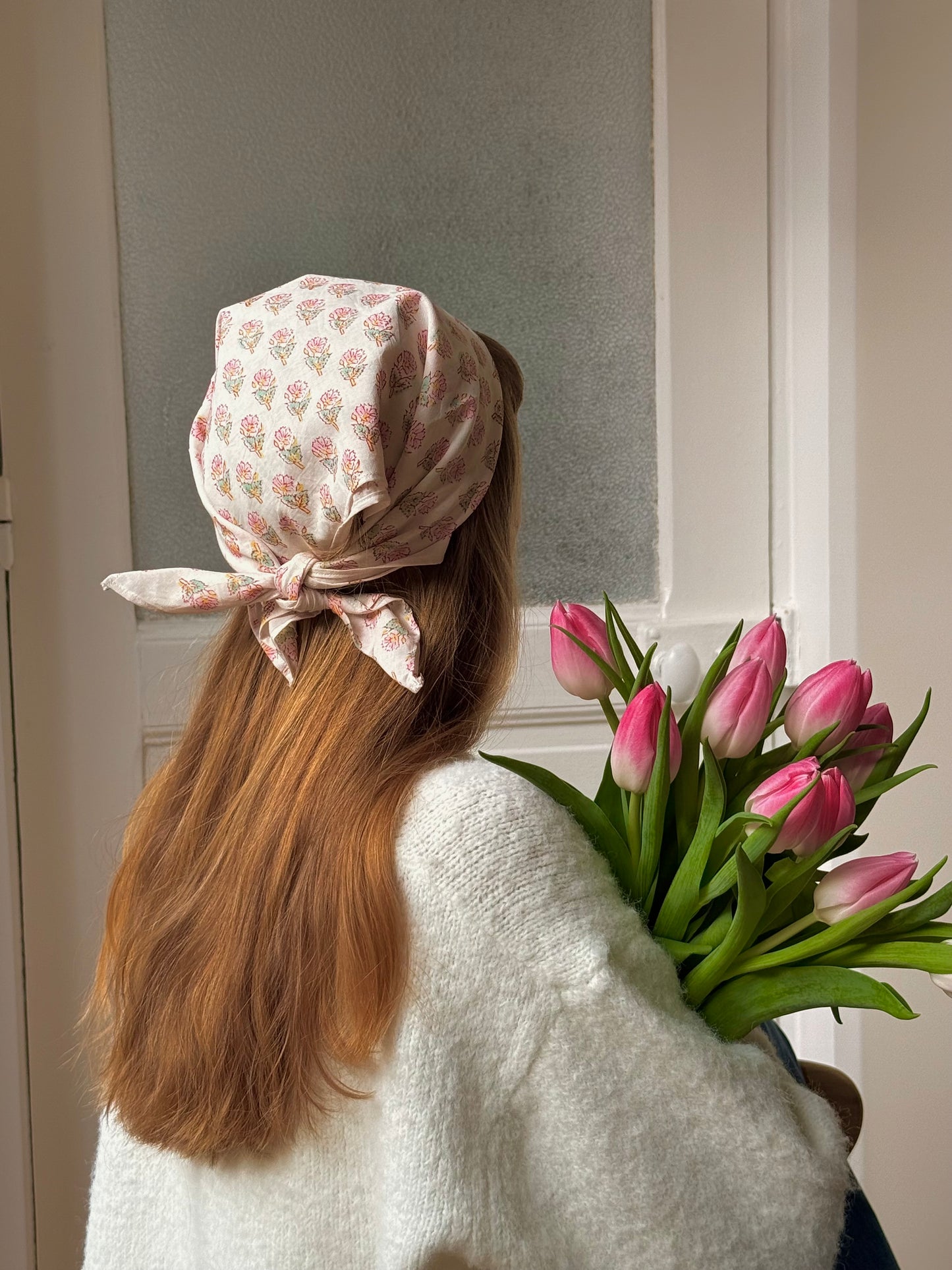 Foulard Rose