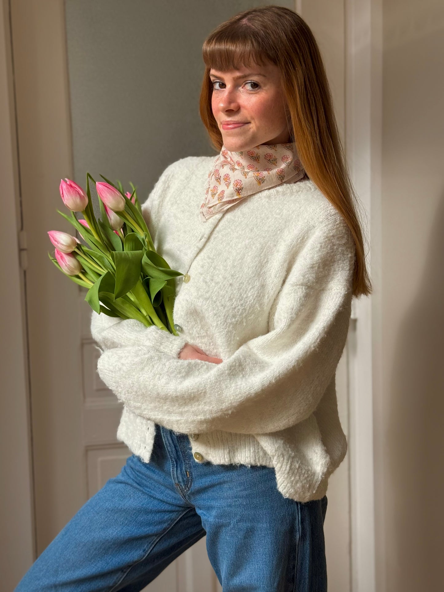 Foulard Rose