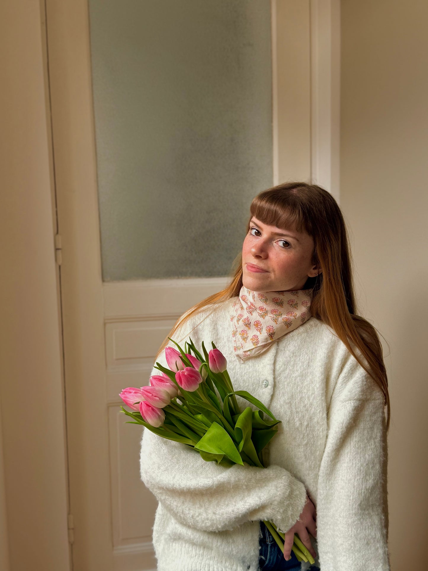 Foulard Rose